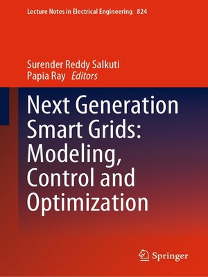 cover image of Next Generation Smart Grids